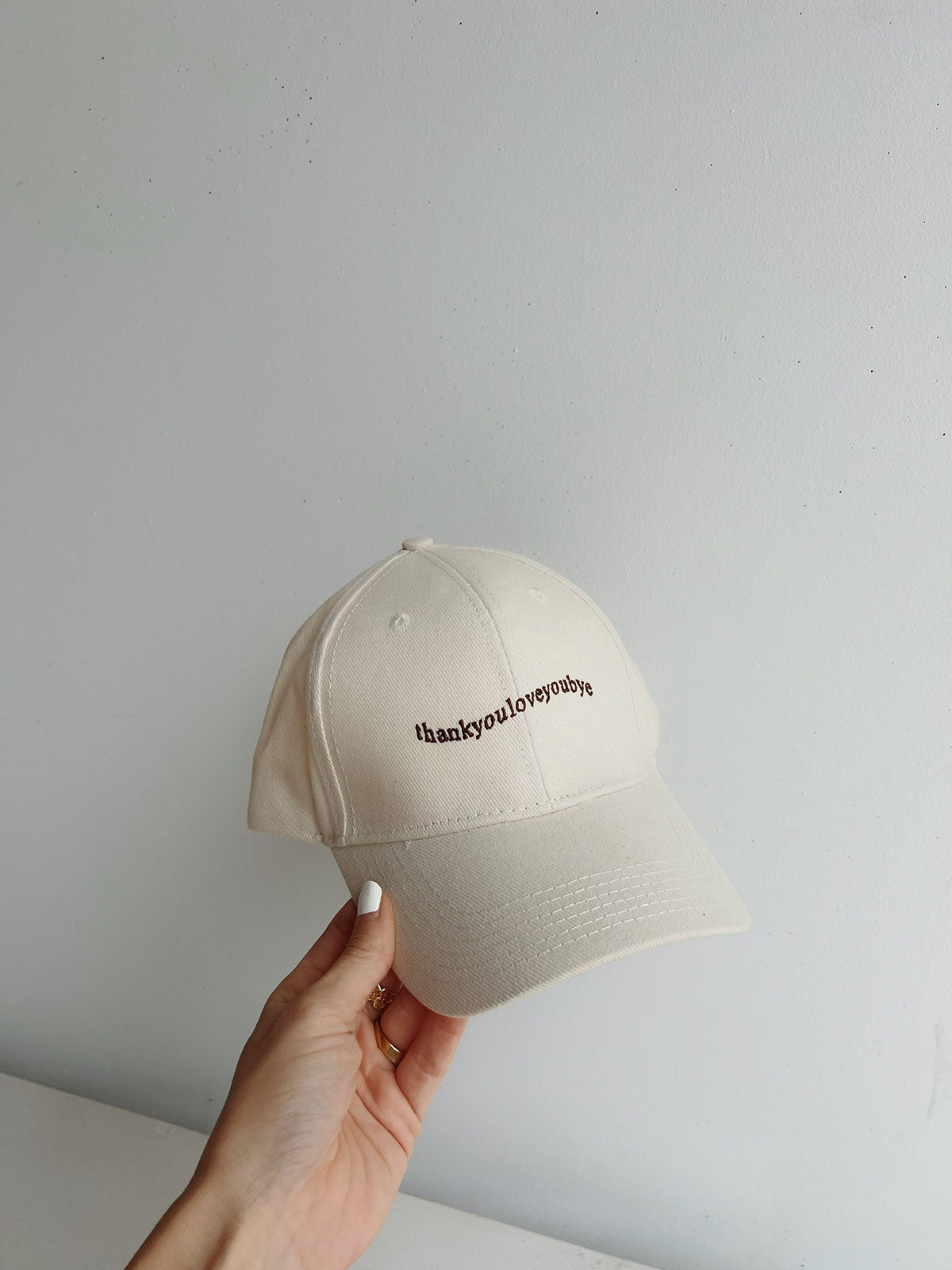 THANKYOULOVEYOUBYE | BASEBALL CAP